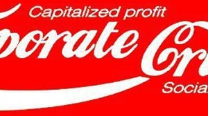 Capitalized profit corporate crime socialized debt | Anonymous ART of Revolution
